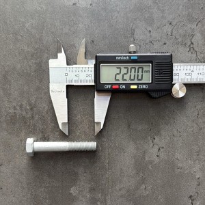 Болт М8х50х1,25 ГОСТ 7798-70 класс прочности 8.8 оцинкованный