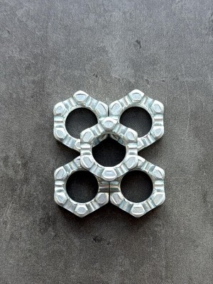 Гайка корончатая, прорезная низкая М18х1,5 ГОСТ 5933-73 класс прочности 8