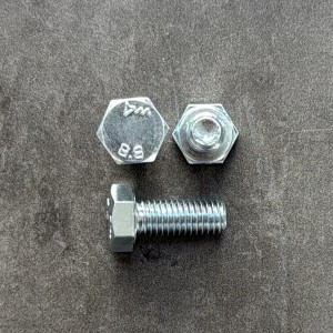 Болт М8х20х1,25 DIN 961 класс прочности 8.8 оцинкованный